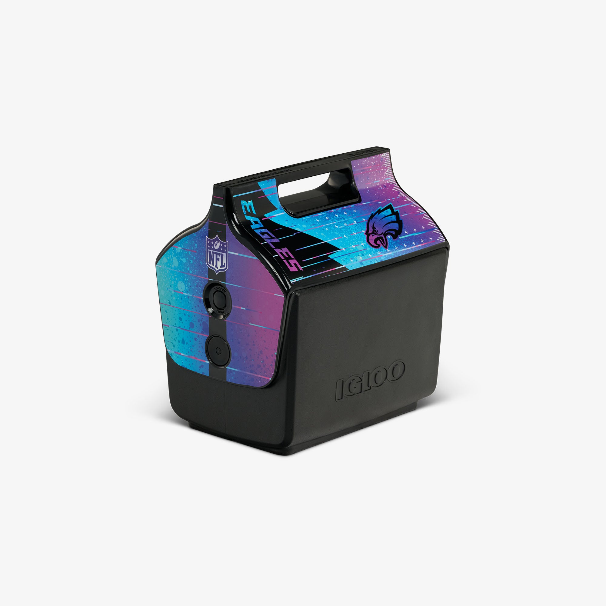 NFL Neon Philadelphia Eagles Little Playmate® 7 Qt Cooler、mySite、noshort