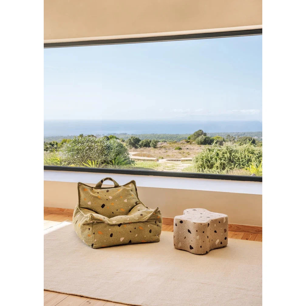 Wigiwama Terrazzo Sand Cloud Pouffe、mySite、gigharbornorthrealestate