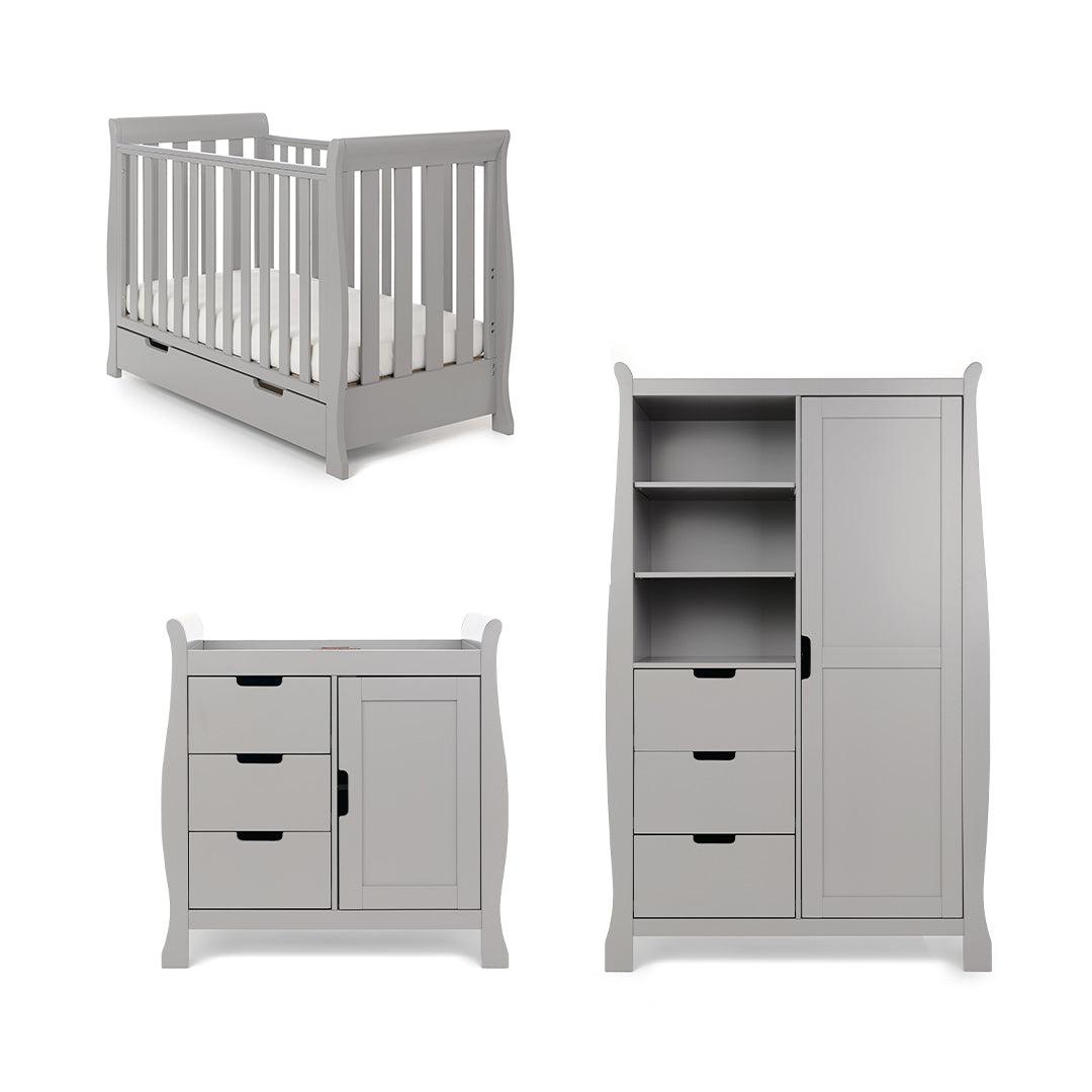  Obaby Stamford Mini 3 Piece Room Set - Warm Grey、mySite、merchandisen