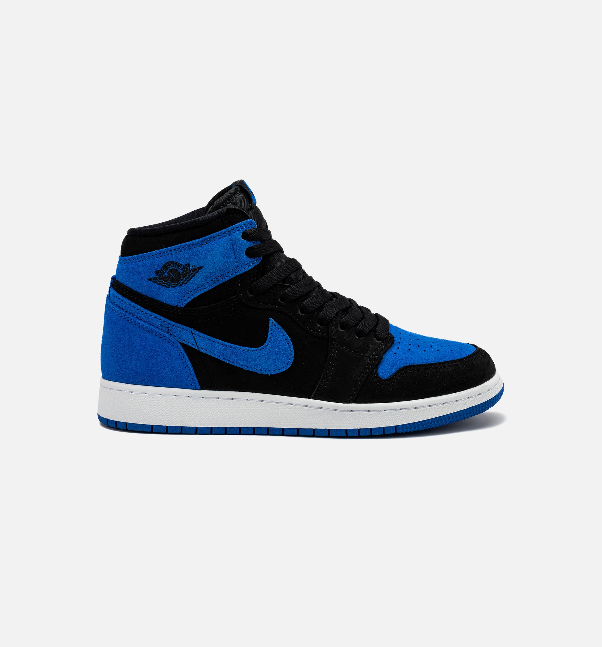 Air Jordan 1 Retro High OG Royal Reimagined Grade School Lifestyle Shoe - Black/Royal Blue/White Free Shipping、mySite、dreamappss