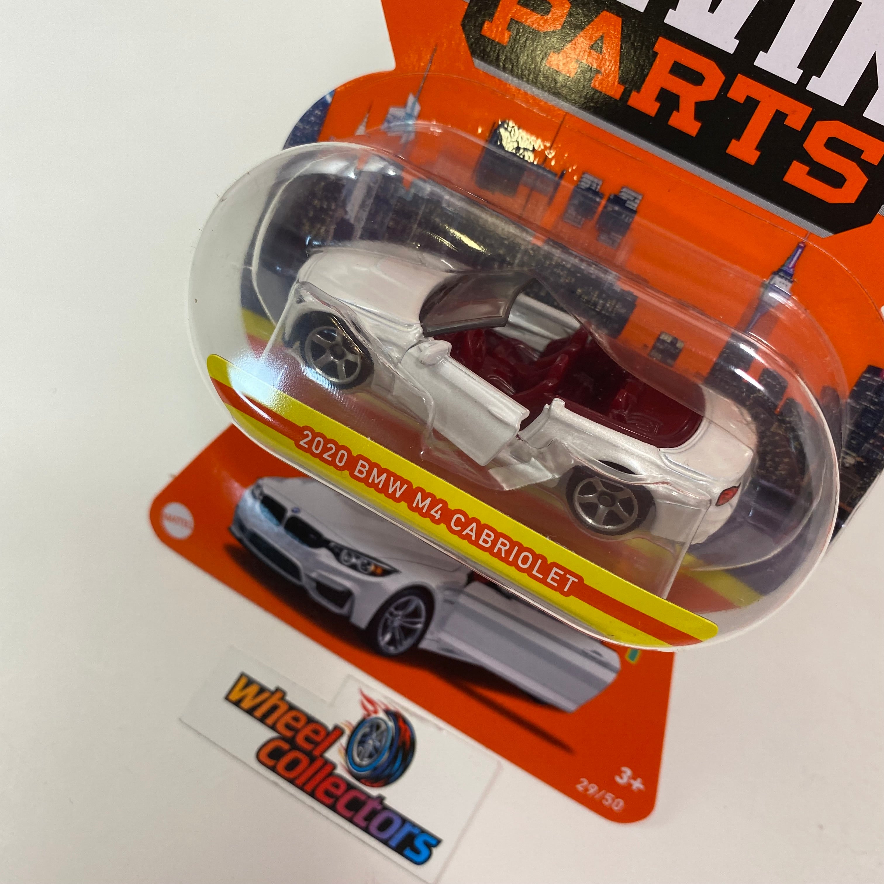 2020 BMW M4 Cabriolet * WHITE * 2022 Matchbox Moving Parts Case B、mySite、hgirdovlk