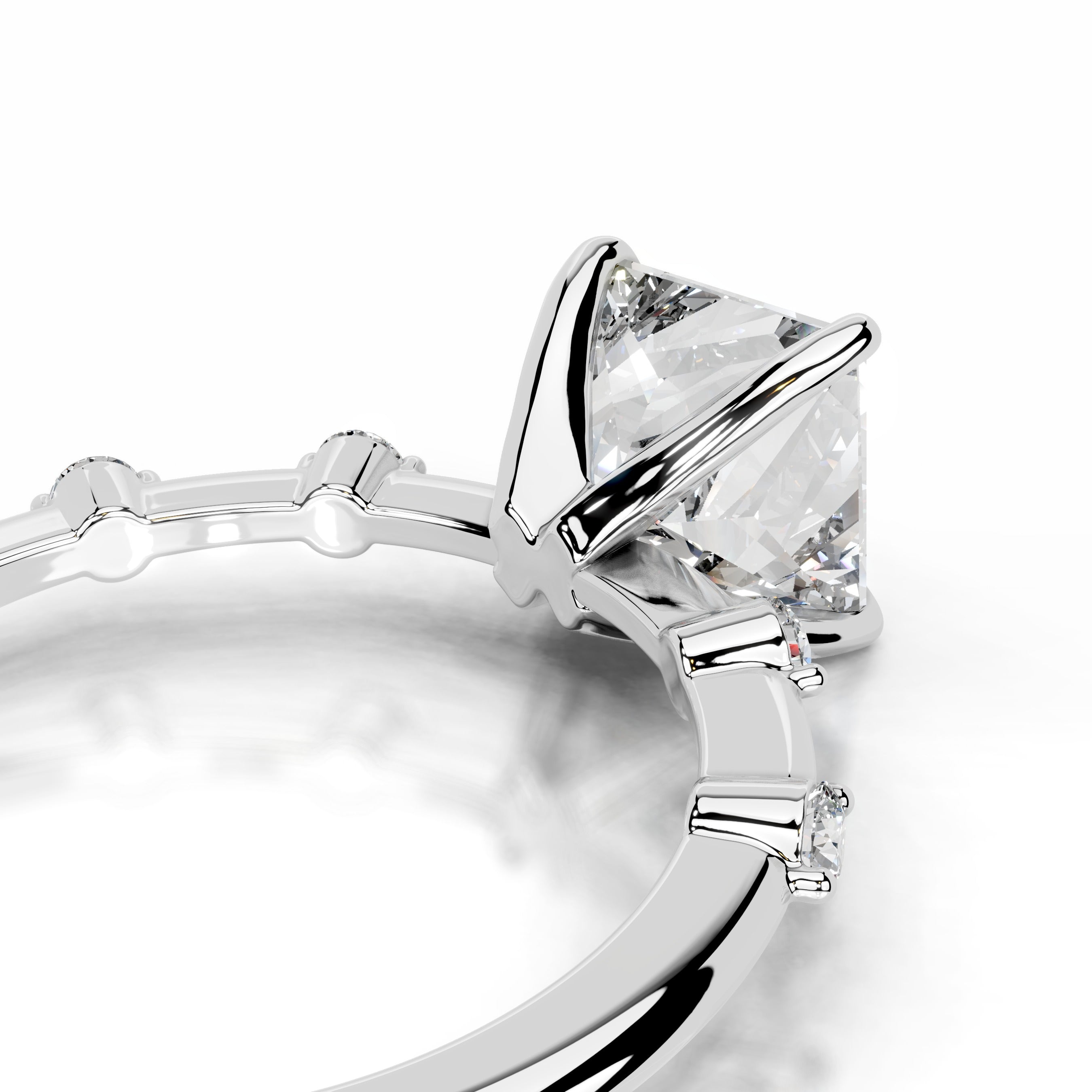 Timmey Diamond Engagement Ring - Platinum、mySite、hinf8tx79