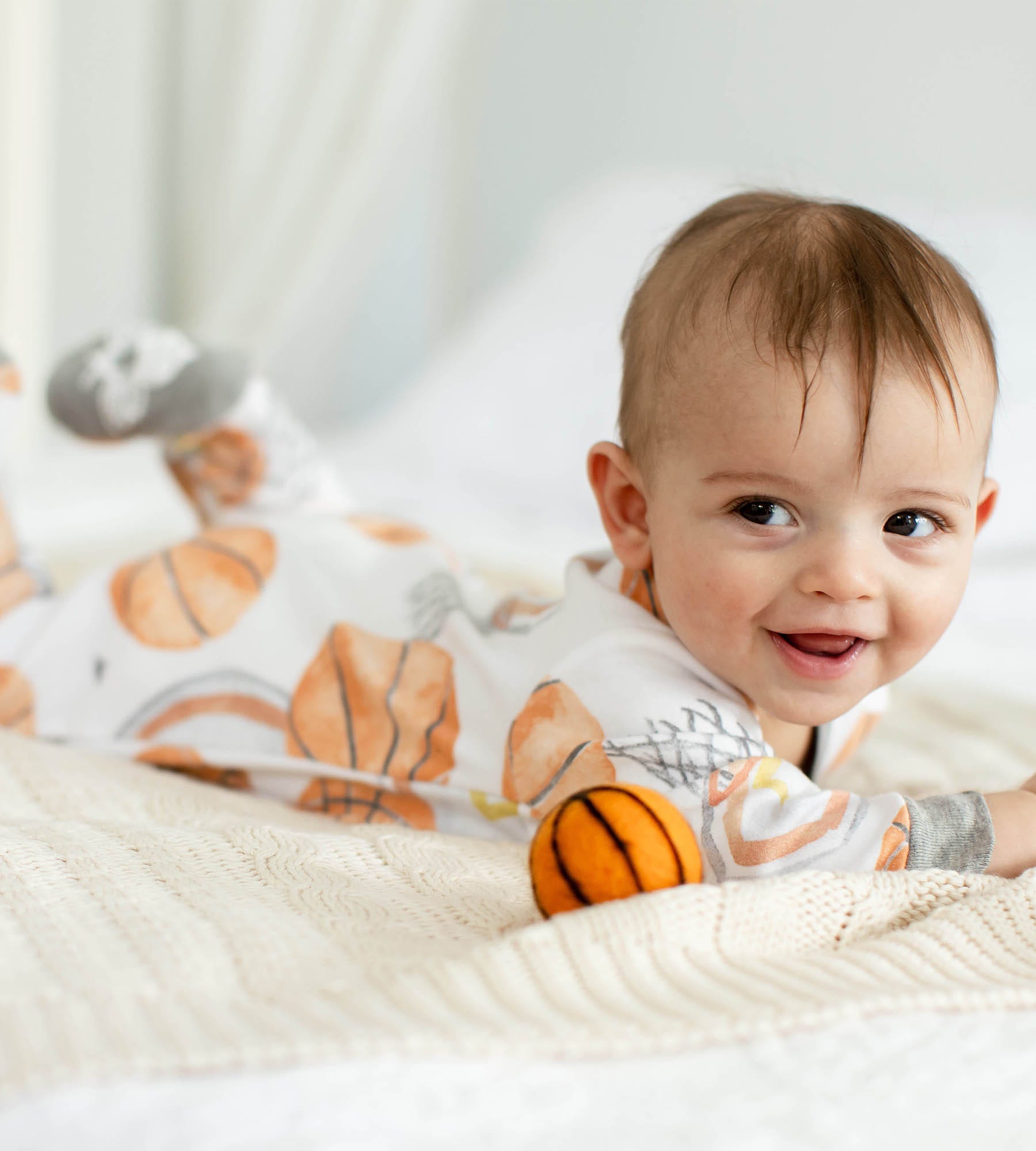  Basketball Organic Cotton Sleep & Play、mySite、layawaytickets