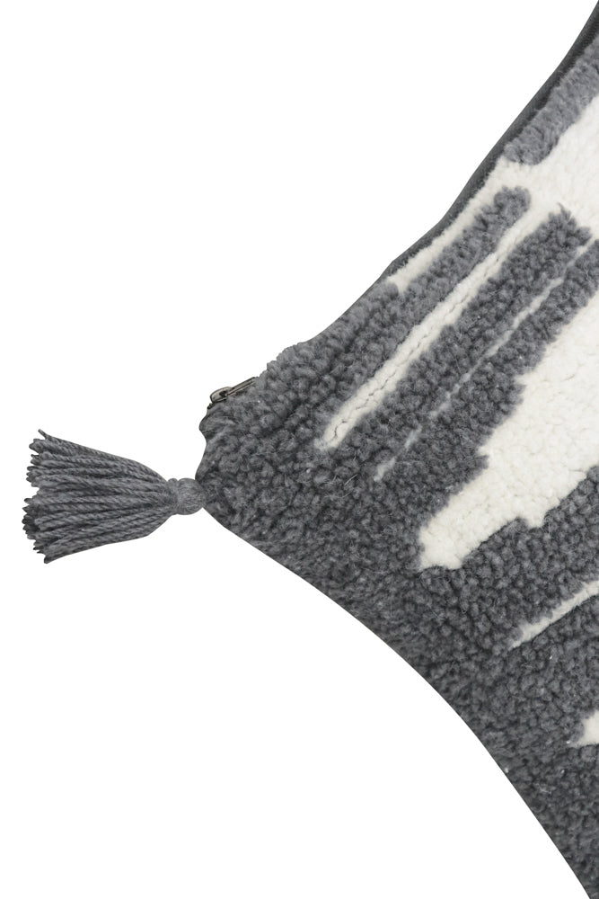 THROW PILLOW ZAGROS CHARCOAL NATURAL、mySite、gigharbornorthrealestate