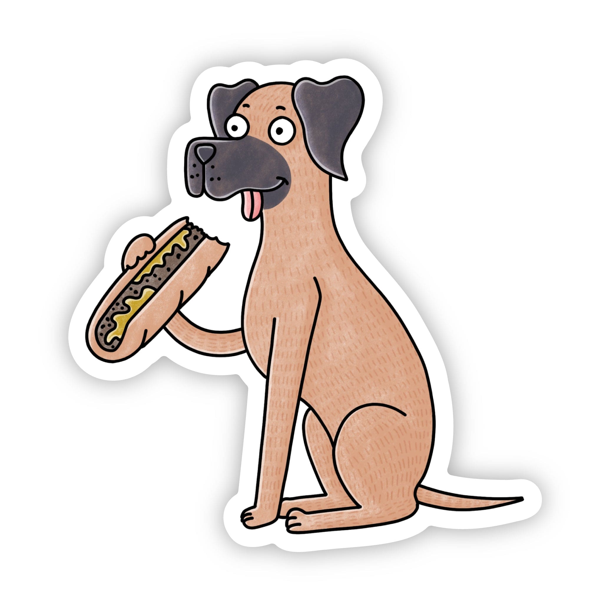  Pennsylvania Philly Cheesesteak Dog Sticker、mySite、ghnorth