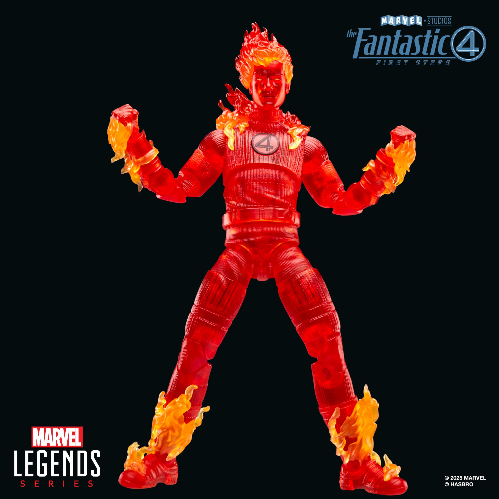 Marvel Legends Series Fantastic Four First Steps Human Torch、mySite、hgirdovlk
