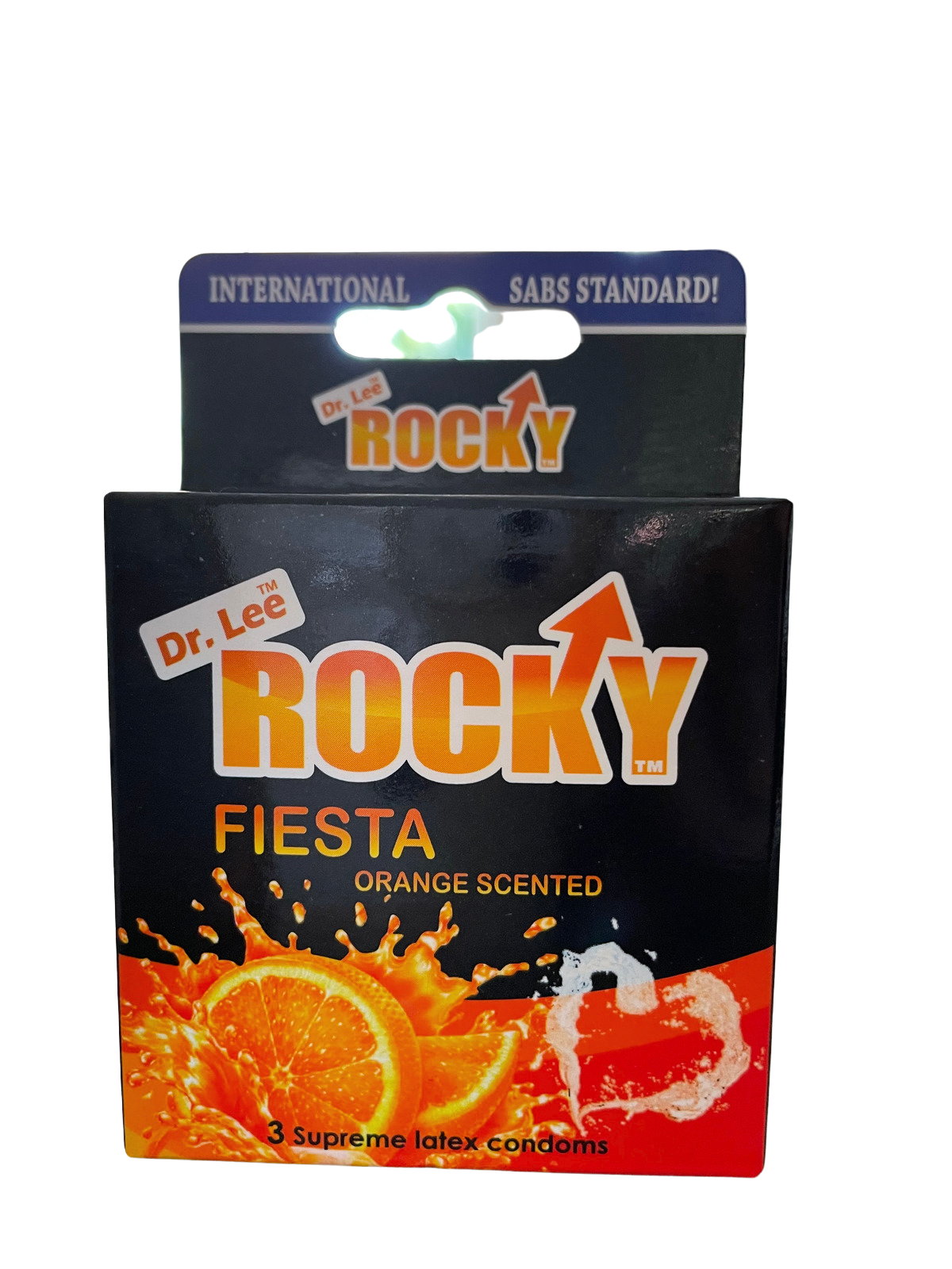 Rocky Orange | 3 Pack | Supreme Latex | Condom | One Size | SABS、mySite、bottomscart
