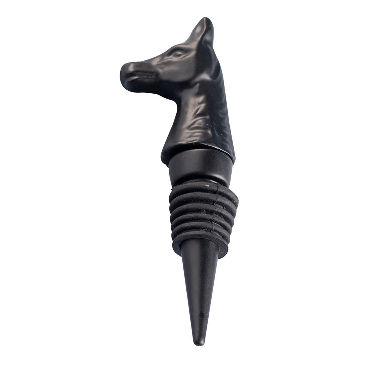Stainless Steel Bottle Stoper | Horse Shape | Black、mySite、camillekostekn