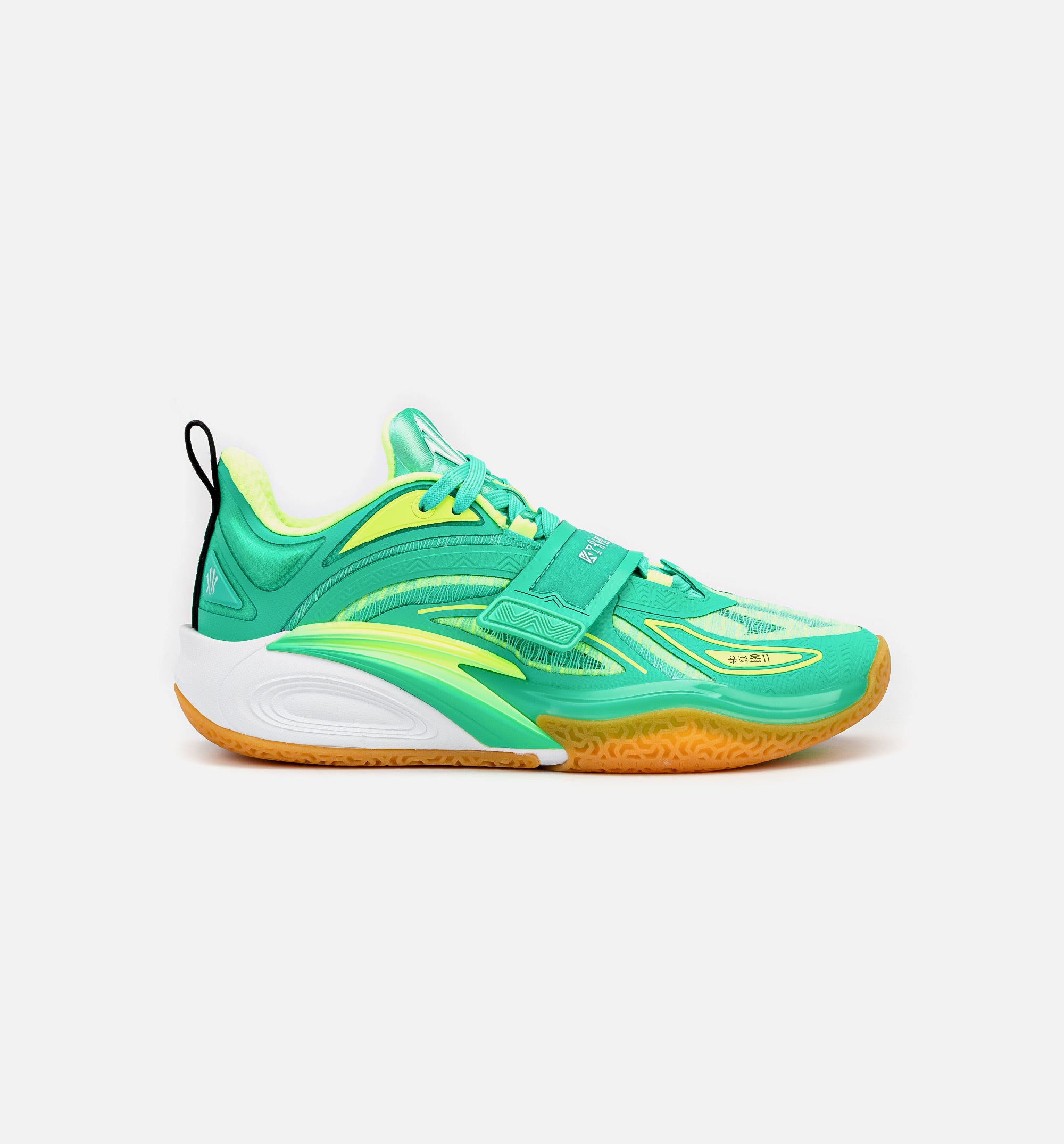 Kai 1 Green Grails Mens Basketball Shoe - Green/Yellow Free Shipping、mySite、dreamappss