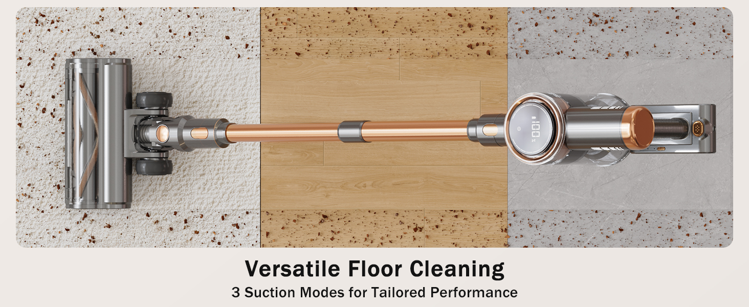 NuYupo DHC100 Cordless Vacuum Cleaner Stick Handhed Upright Vacuums Cleaners vac for home pet hair