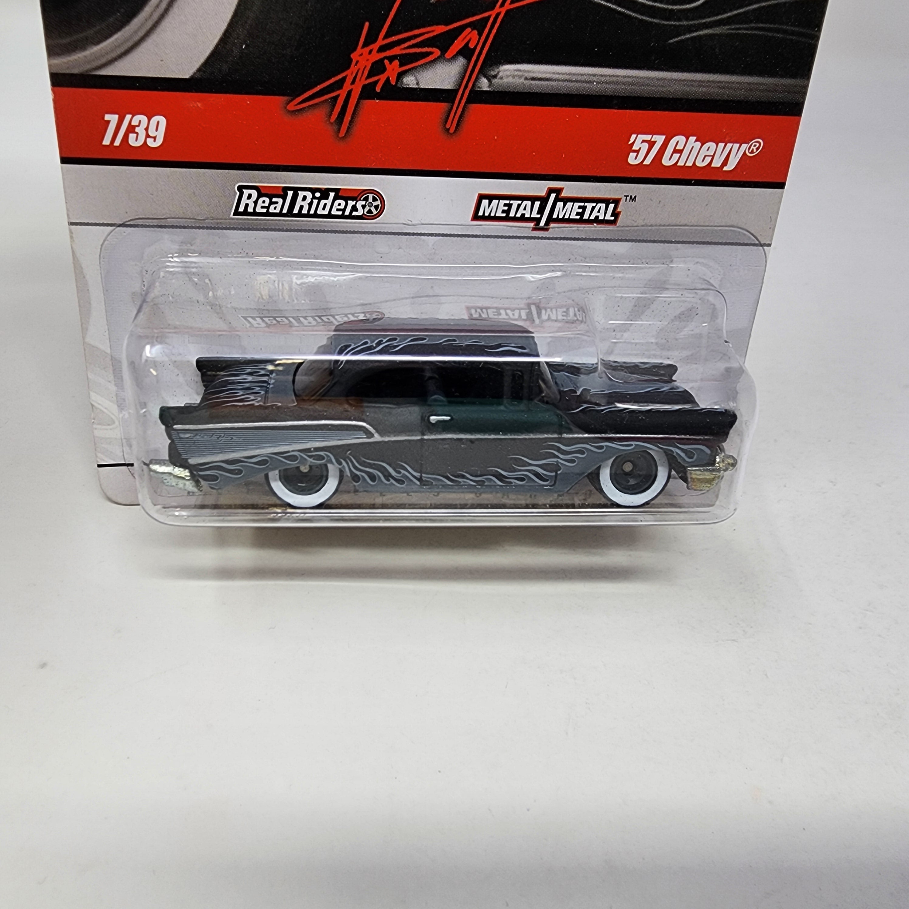 '57 Chevy #7 * Black * Hot Wheels Garage Wayne's、mySite、hgirdovlk