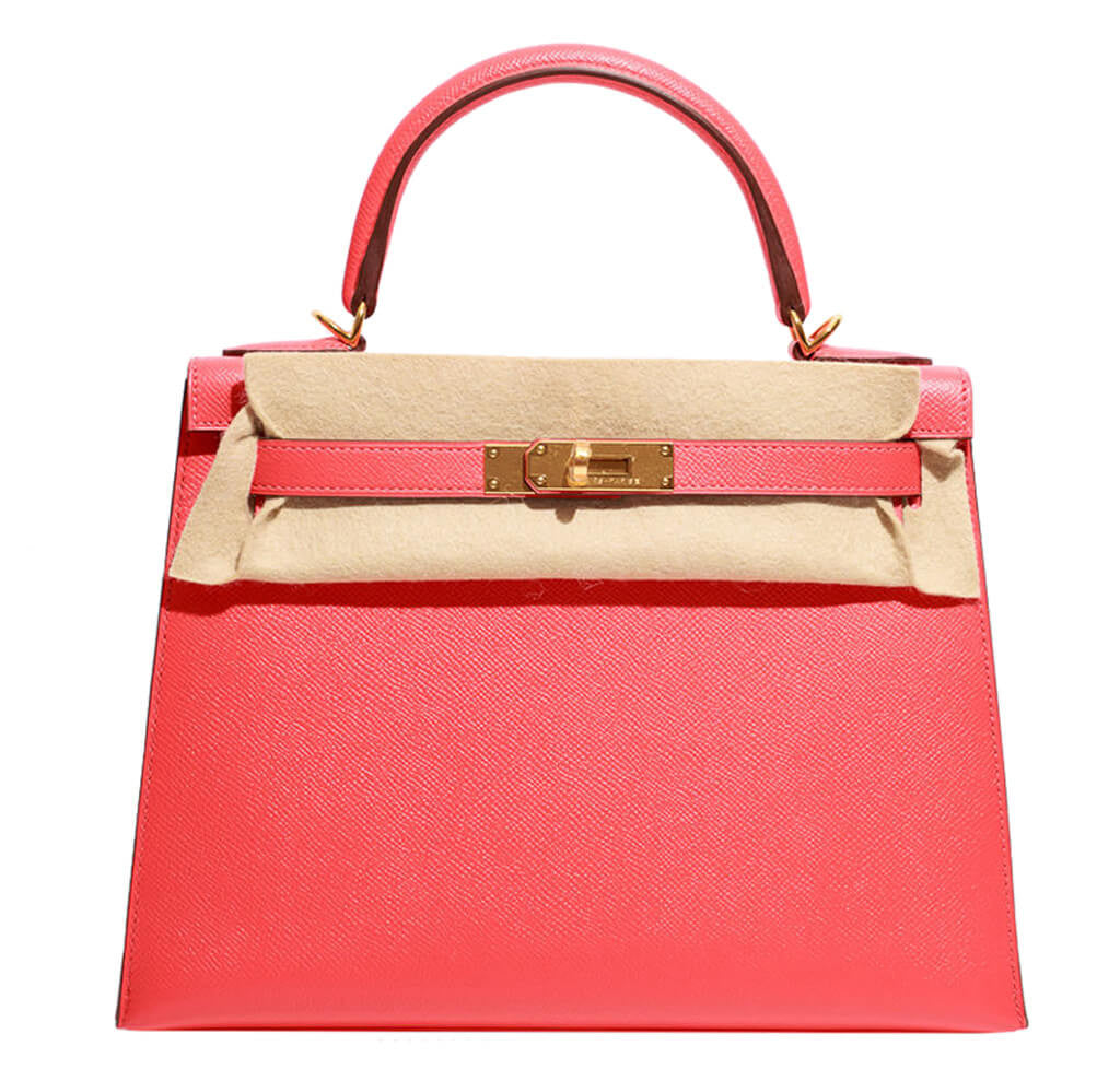Hermès Epsom Kelly 28 Rose Jaipur Bag、mySite、garminoutage.com