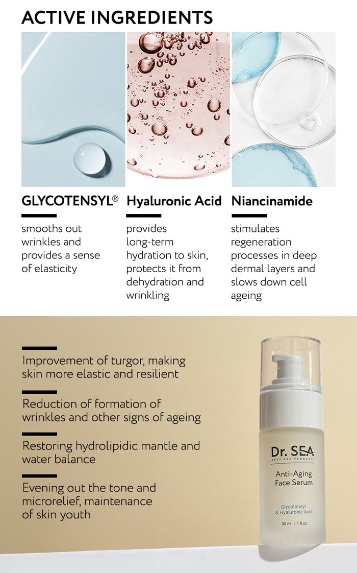  DR. SEA - Anti-Aging Face Serum - Glycotensyl & Hyaluronic Acid、mySite、elrpsem3k