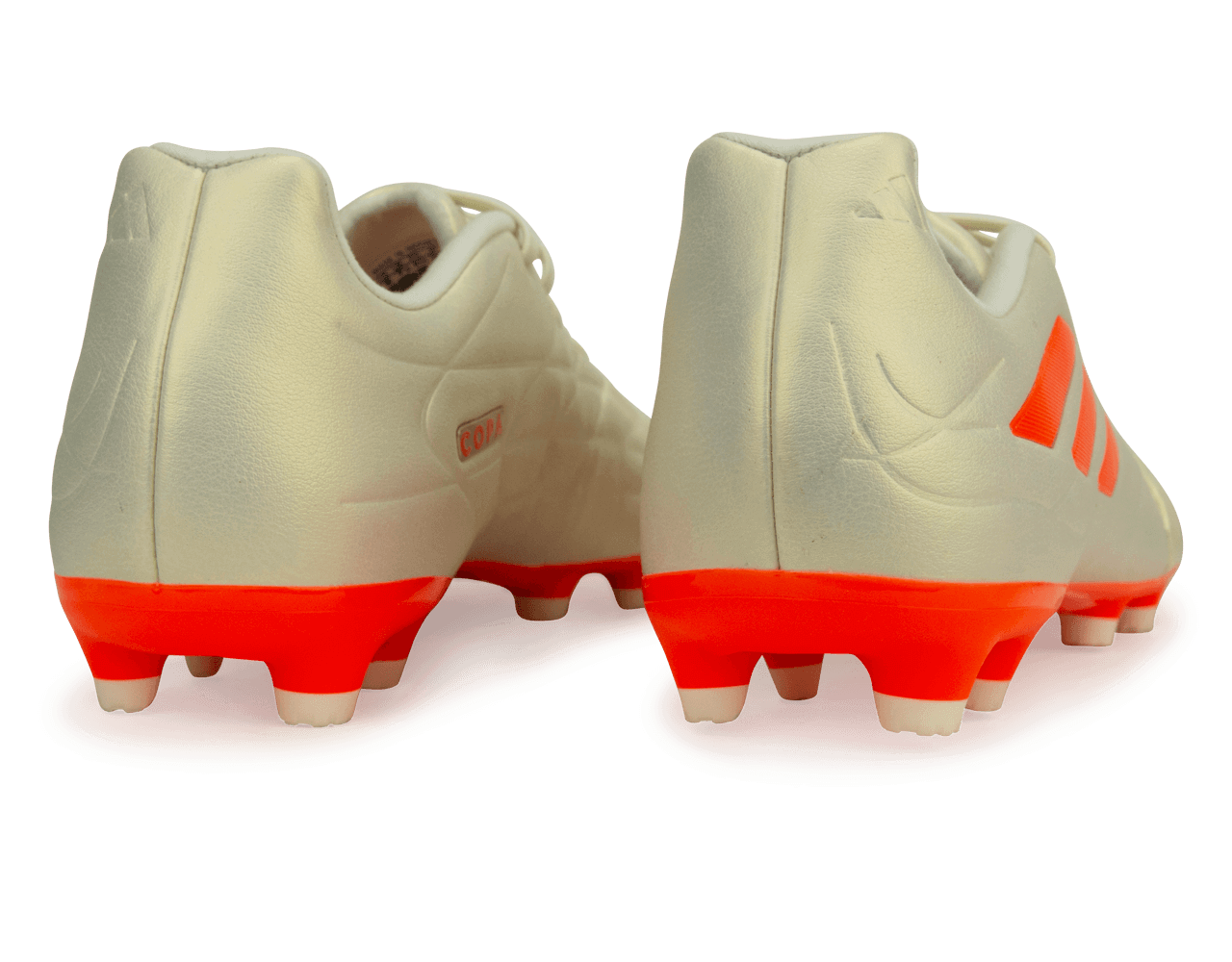 adidas Men's Copa Pure.3 FG Off White/Orange、mySite、bottomscart