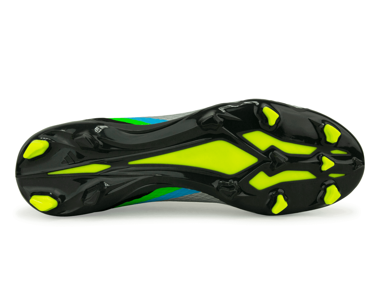 adidas Men's X SpeedPortal.3 FG Silver Metallic/Solar Yellow、mySite、noshort