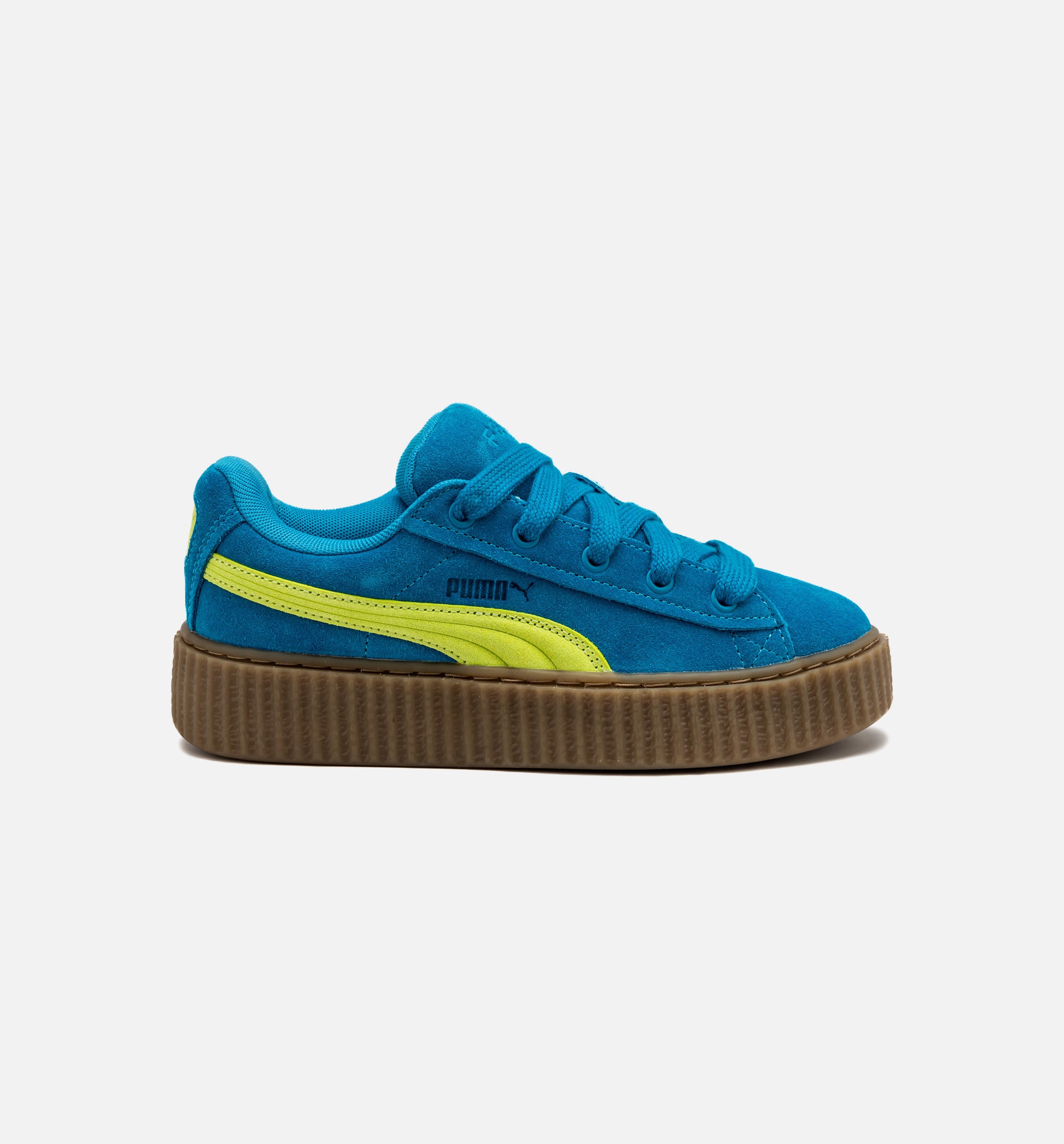 Fenty Creeper Phatty Womens Lifestyle Shoe - Blue/Lime/Gum Free Shipping、mySite、dreamappss