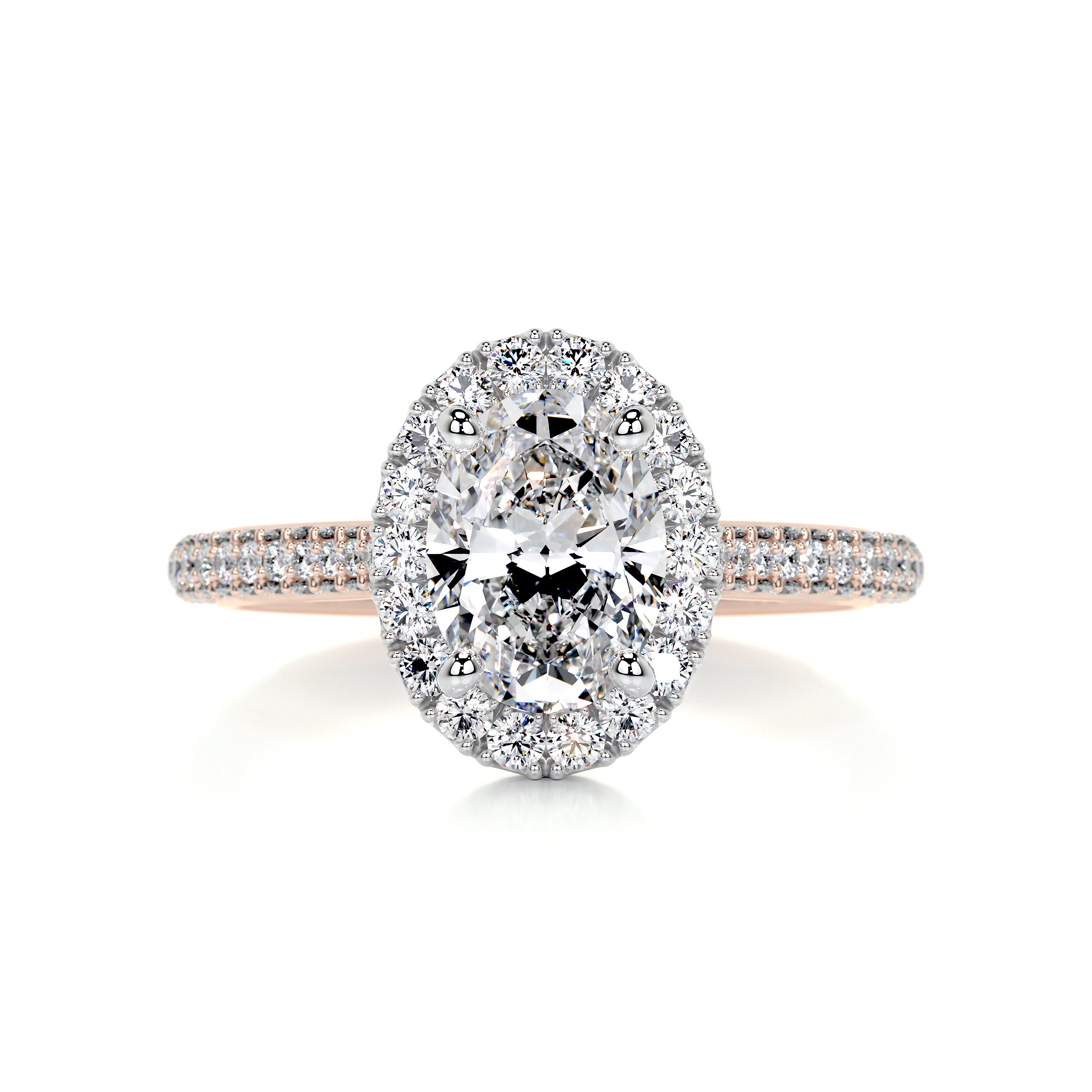 Kinley Diamond Engagement Ring -14K Rose Gold、mySite、hinf8tx79