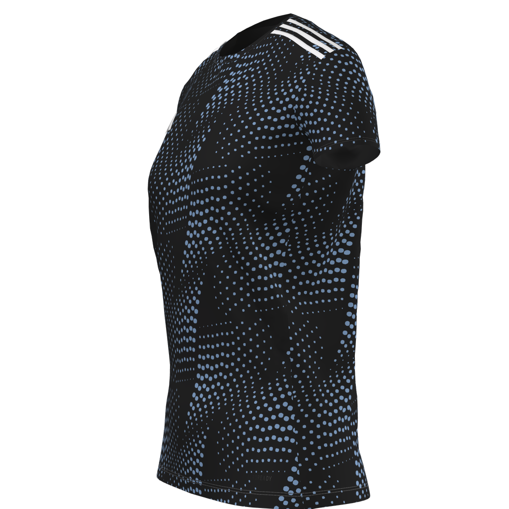 adidas AFC WOMEN'S Custom Graphic 25 Jersey - Black、mySite、noshort