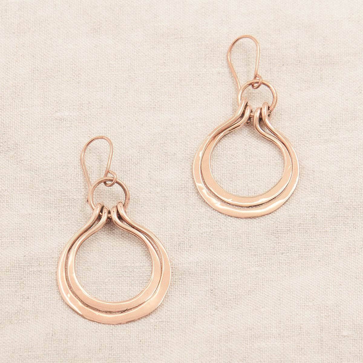Copper Wire Wrap Earrings - Limited Edition、mySite、hinf8tx79