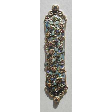 Michal Golan Enamal and Swarovski Crystal Mezuzah、mySite、topwebapps