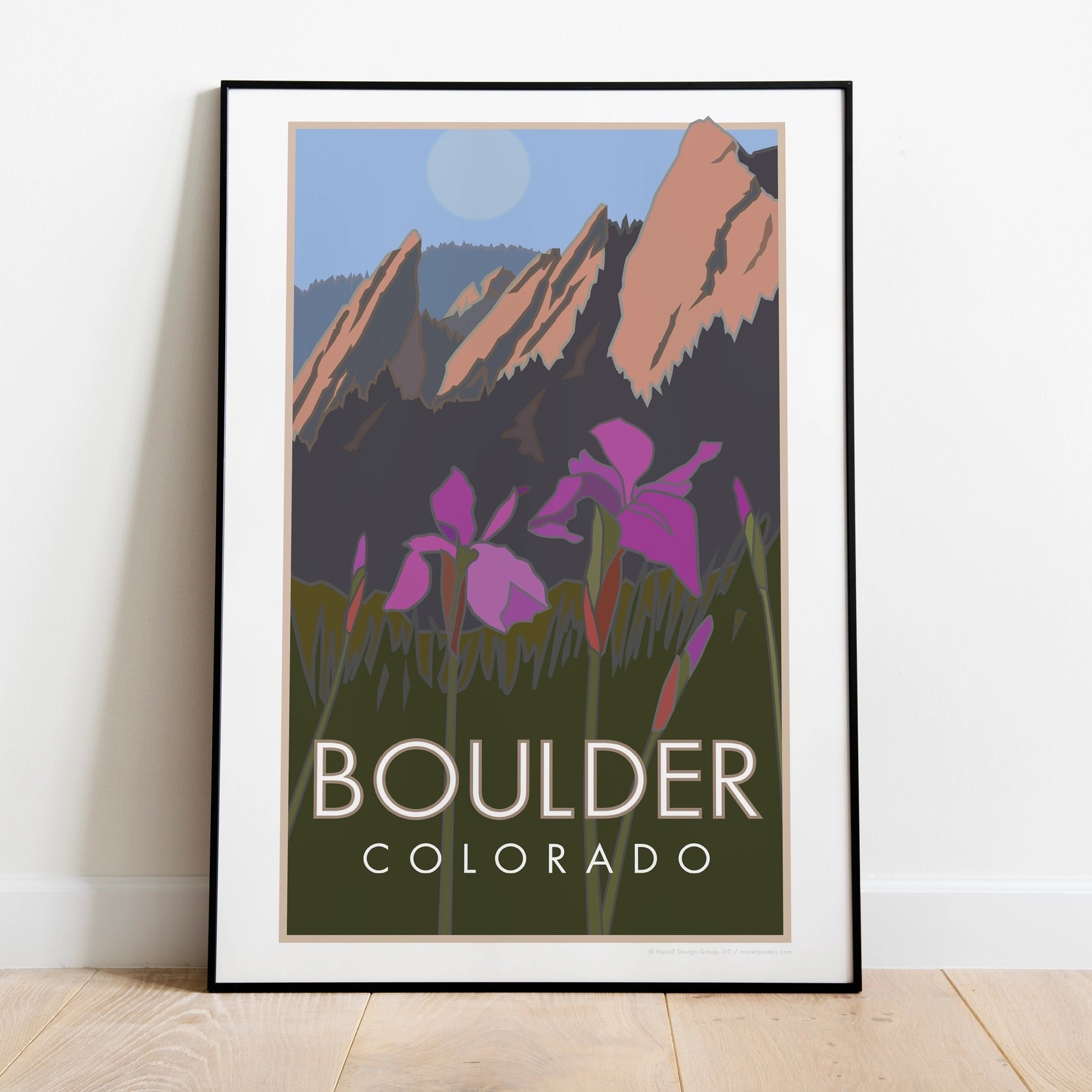 Boulder, Colorado - Poster、mySite、g9winljtr