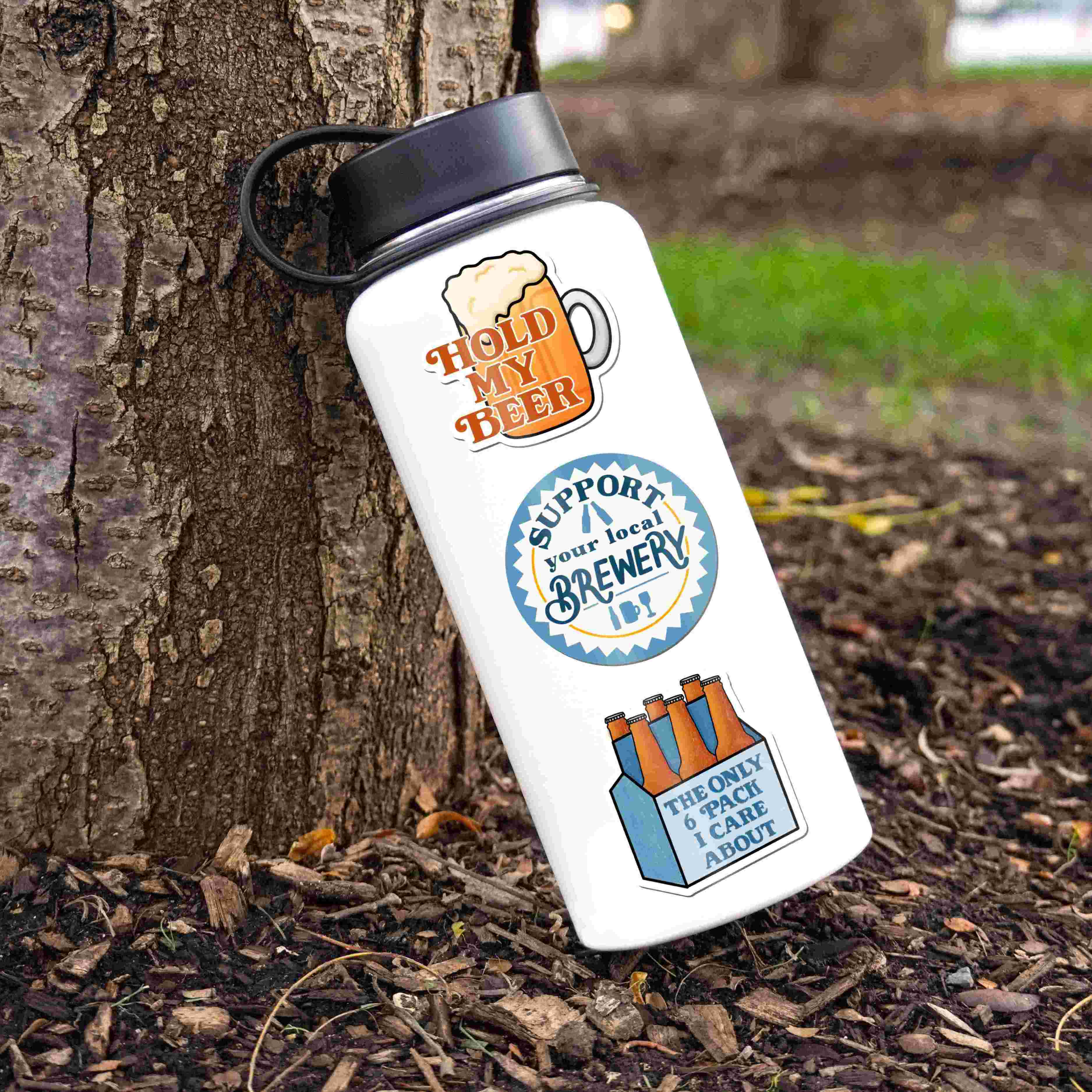  Beer and Wine Sticker 10 Pack、mySite、elrpsem3k