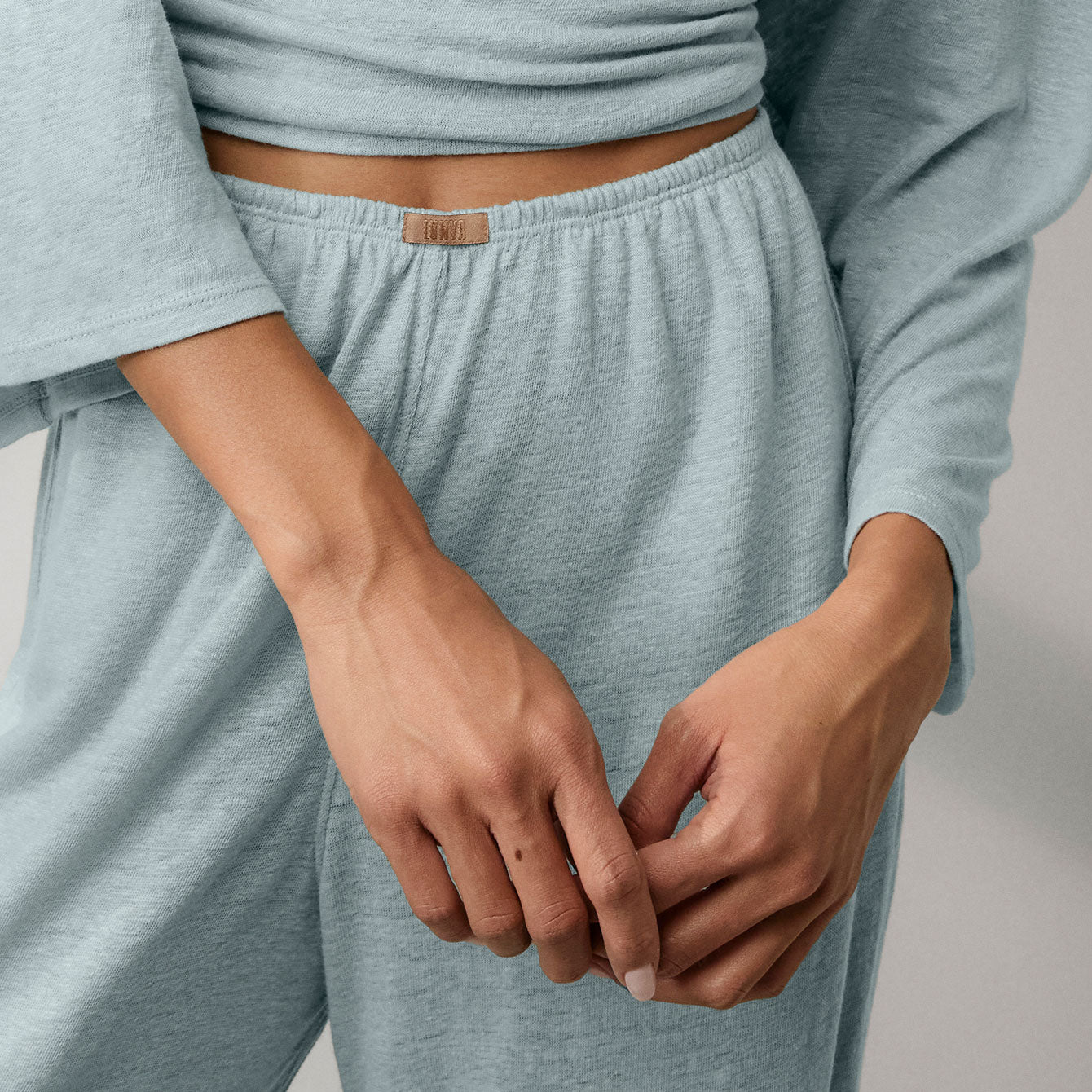 Linen Knit Side Slit Pant、mySite、bengalsvssteelers