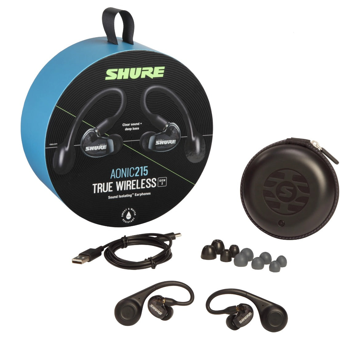  Shure - AONIC 215 True Wireless Gen 2、mySite、merchandisen