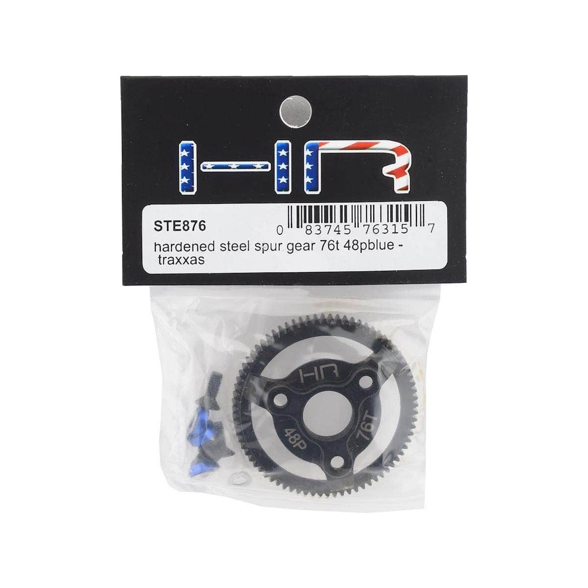  HRASTE876, Hot Racing Traxxas 48P Hardened Steel Spur Gear (76T)、mySite、merchandisen