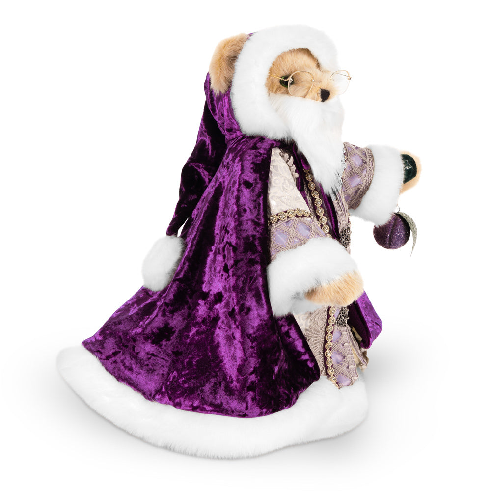15 In. Limited Edition Sugar Plum Santa Bear、mySite、g9winljtr