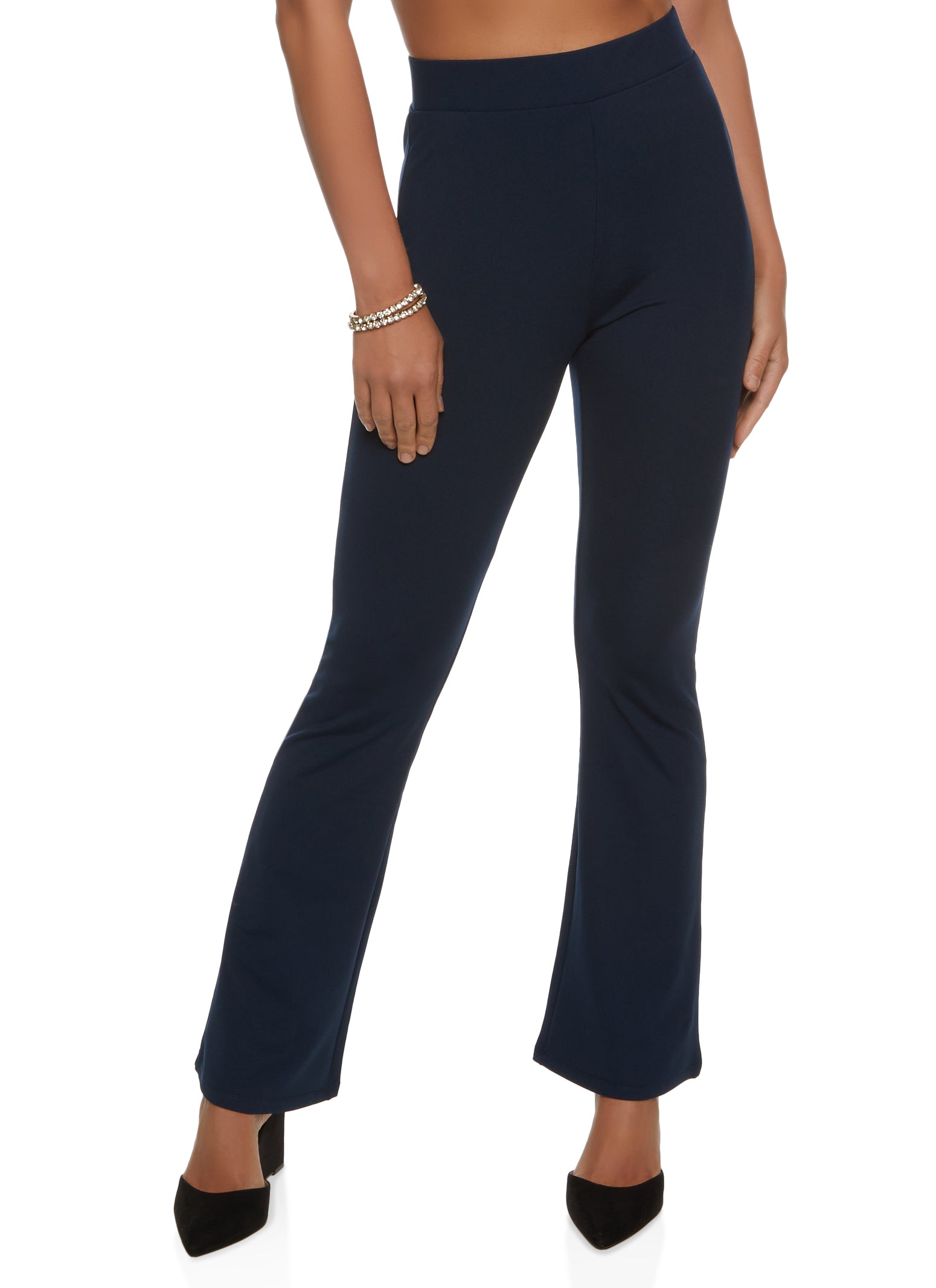 Pull On Flared Dress Pants、mySite、camillekostekn