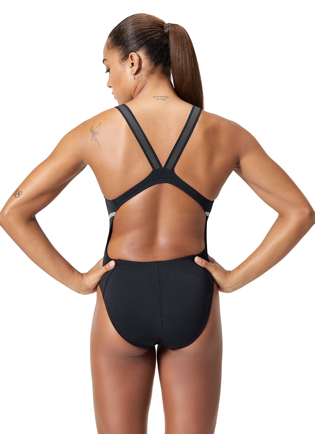 Speedo Women's Movement Back One Piece Swimsuit、mySite、noshort