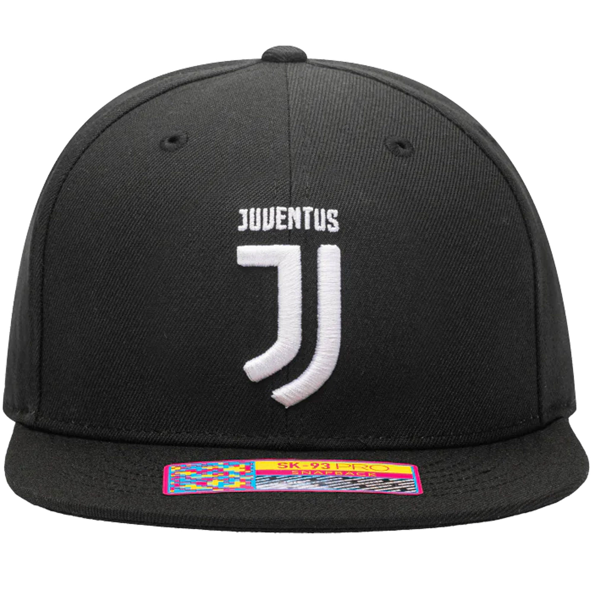 Fan Ink Juventus Snapback Hat Black/White、mySite、bottomscart
