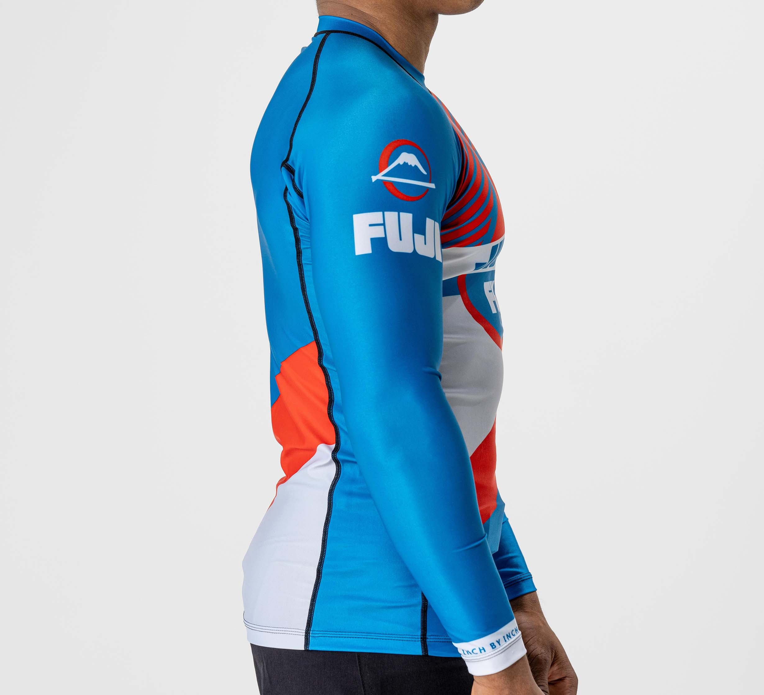 Pacer Flex Lite Long Sleeve Rashguard Blue/Red、mySite、gigharbornorthrealestate