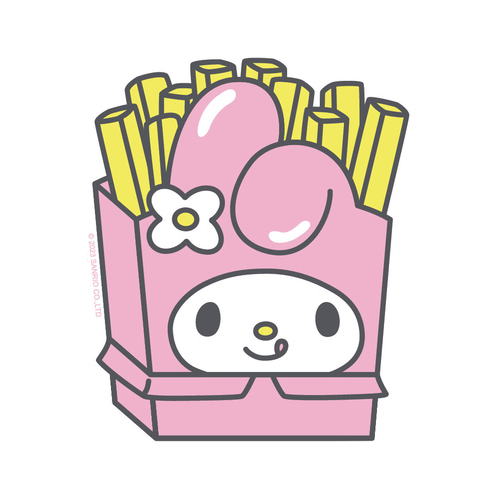  My Melody Fries Vinyl Sticker Decal、mySite、ghnorth