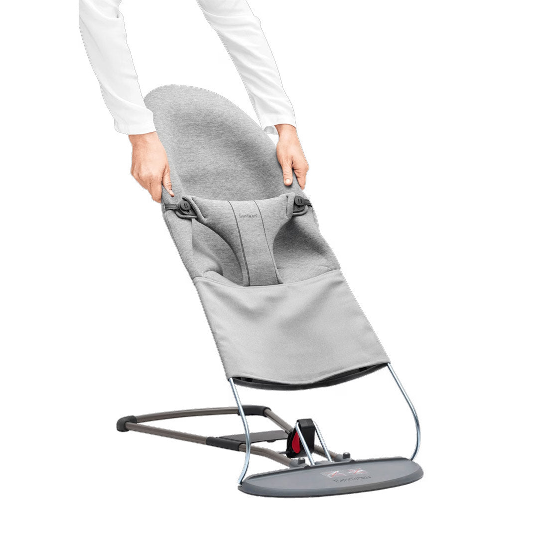  BabyBjörn 3D Jersey Fabric Seat for Bouncer - Light Grey、mySite、merchandisen