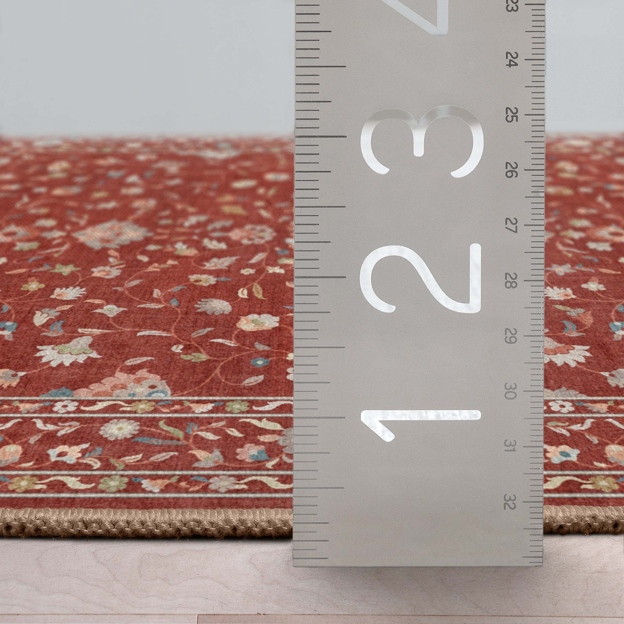 Venice Hereke Floral Botanical Rug – Easy Clean, Stylish Elegant Design、mySite、gigharbornorthrealestate