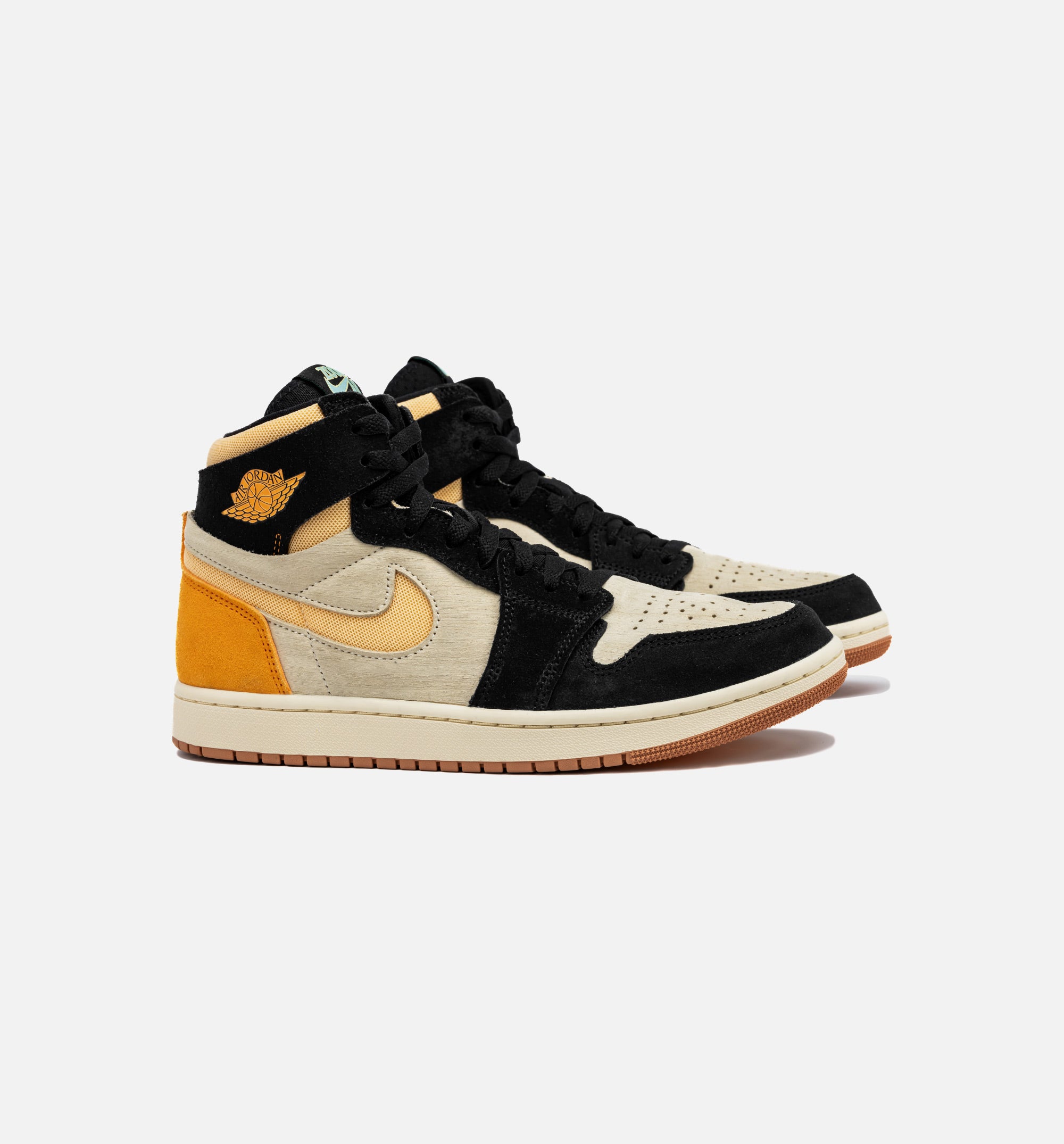 Air Jordan 1 Zoom CMFT 2 Muslin Vivid Orange Mens Lifestyle Shoe - Muslin/Black/Vivid Orange/Celestial Gold、mySite、dreamappss
