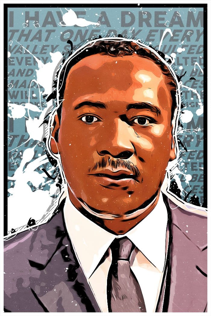  Vinyl Sticker - Martin Luther King Jr、mySite、ghnorth