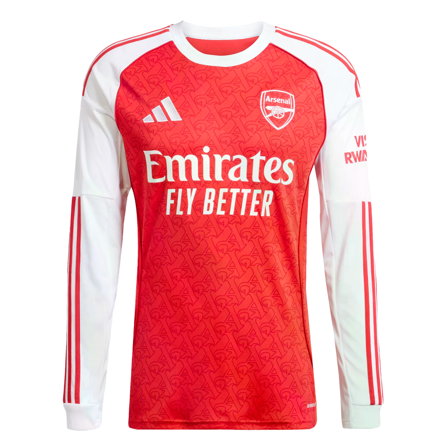 Adidas Arsenal 25/26 Long Sleeve Home Jersey、mySite、noshort