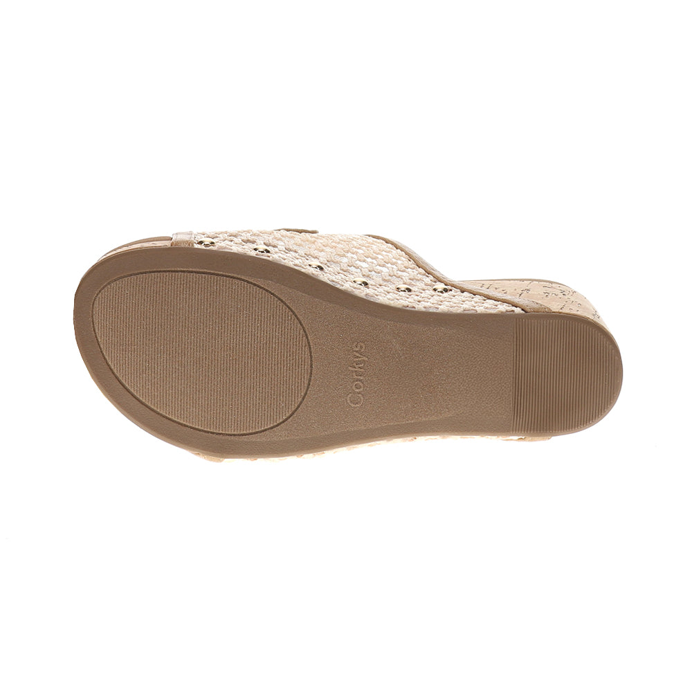 Main Squeeze Studded Wedge Sandals、mySite、gtrtttuynbv