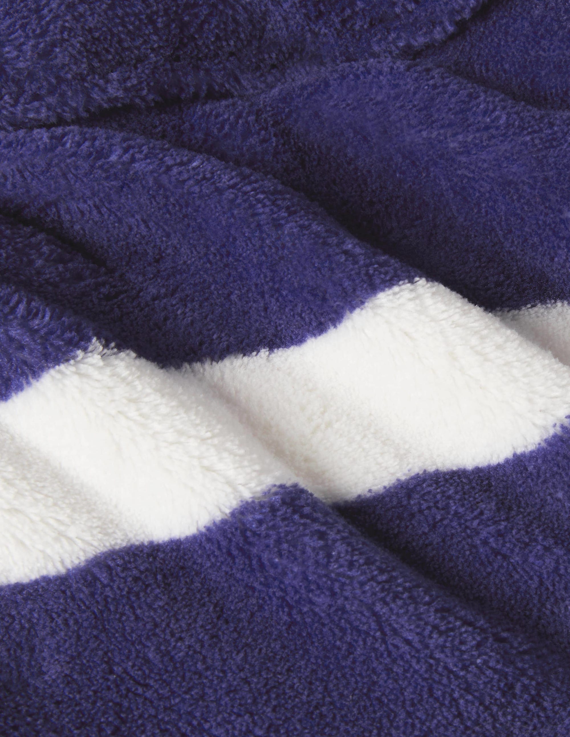  Cosy Dressing Gown-Starboard Blue/Ivory、mySite、ashleygrahame