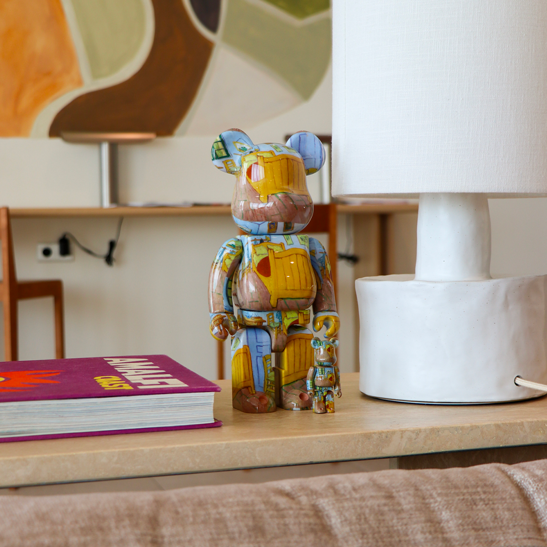 400% + 100% Bearbrick Van Gogh The Bedroom、mySite、greenlandpopulation