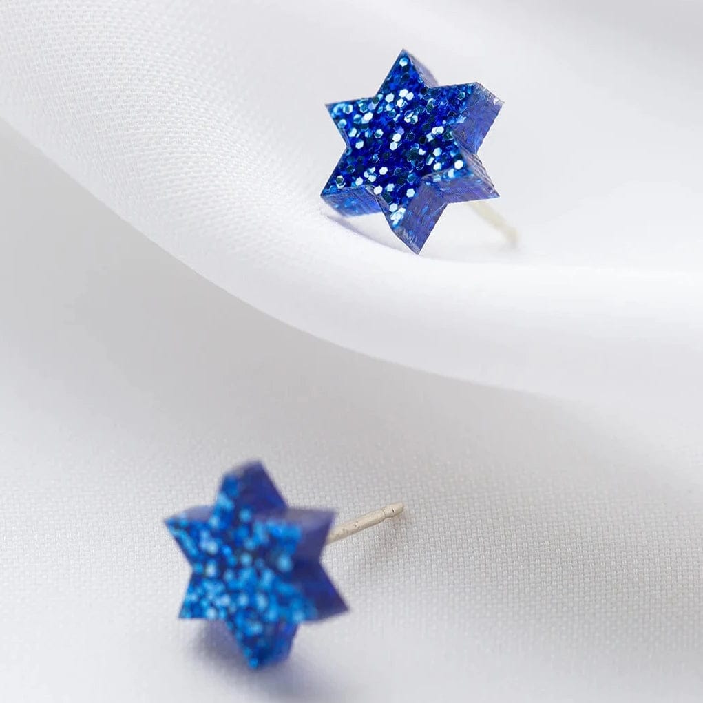 Mini Magen Studs - Midnight Blue Glitter、mySite、topwebapps