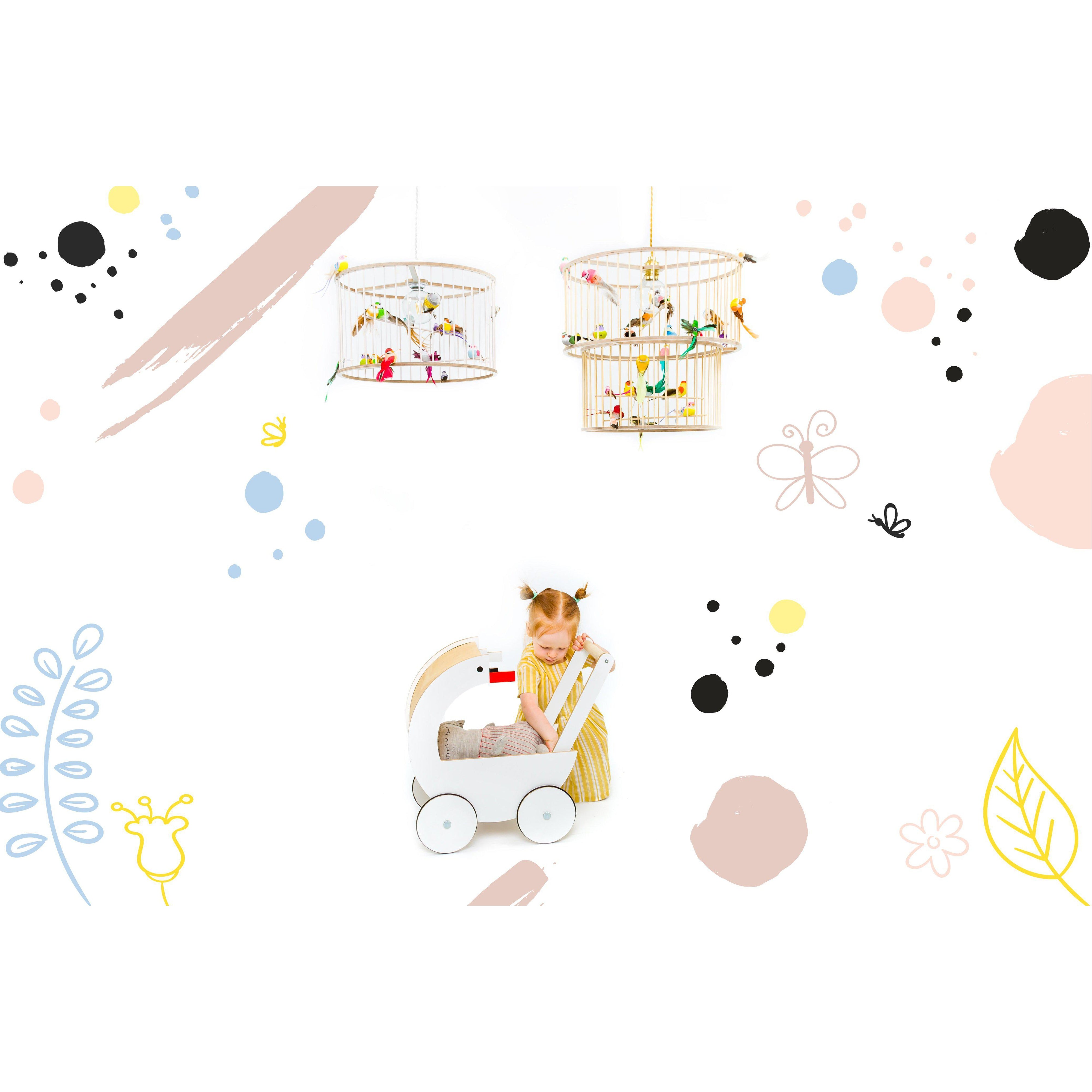 Wooden Swan Doll's Pram、mySite、gigharbornorthrealestate