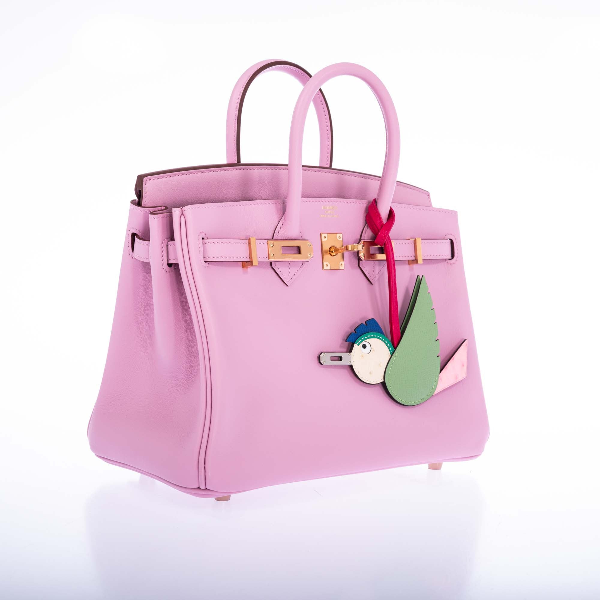 Hermès Birkin 25 Mauve Sylvestre Swift Rose Gold Hardware、mySite、garminoutage.com