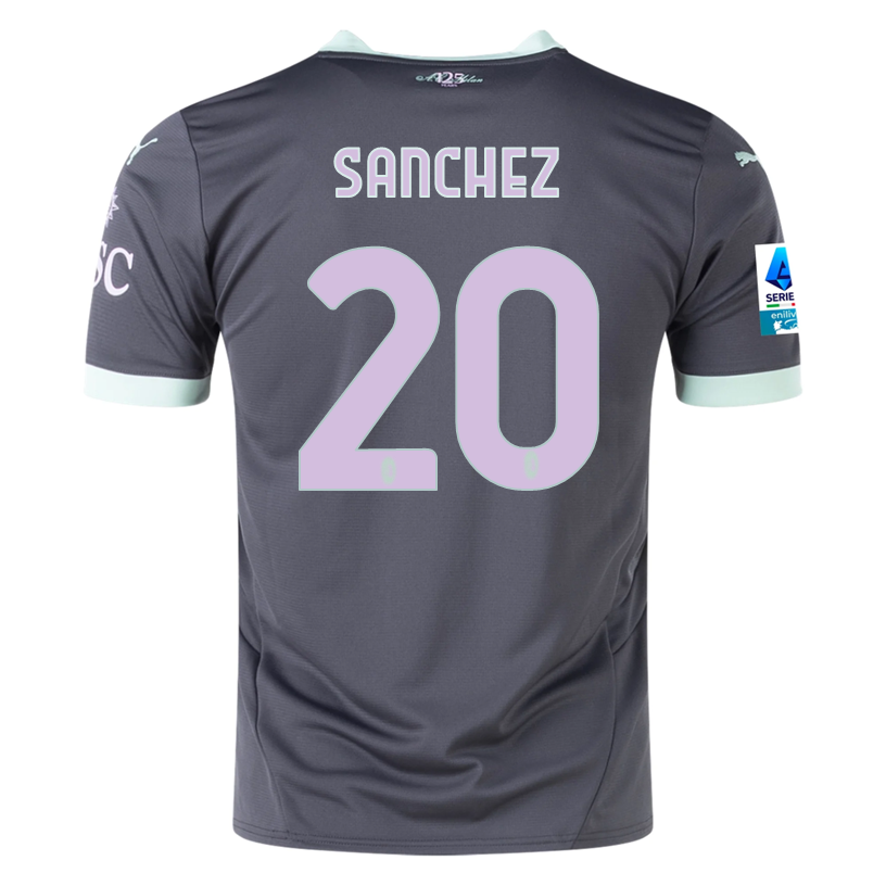 Puma AC Milan Alejandro Jimenez Sanchez Third Jersey w/ Serie A Patch 24/25 (Shadow Gray/Fresh Mint)、mySite、shPuma AC Milan Alejandro Jimenez Sanchez Third Jersey w/ Serie A Patch 24/25 (Shadow Gray/Fresh Mint)、mySite、glenpowelloop_name
