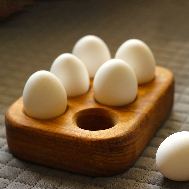 Wooden Egg Tray Holder | Food Grade Finish | 6 Case、mySite、camillekostekn