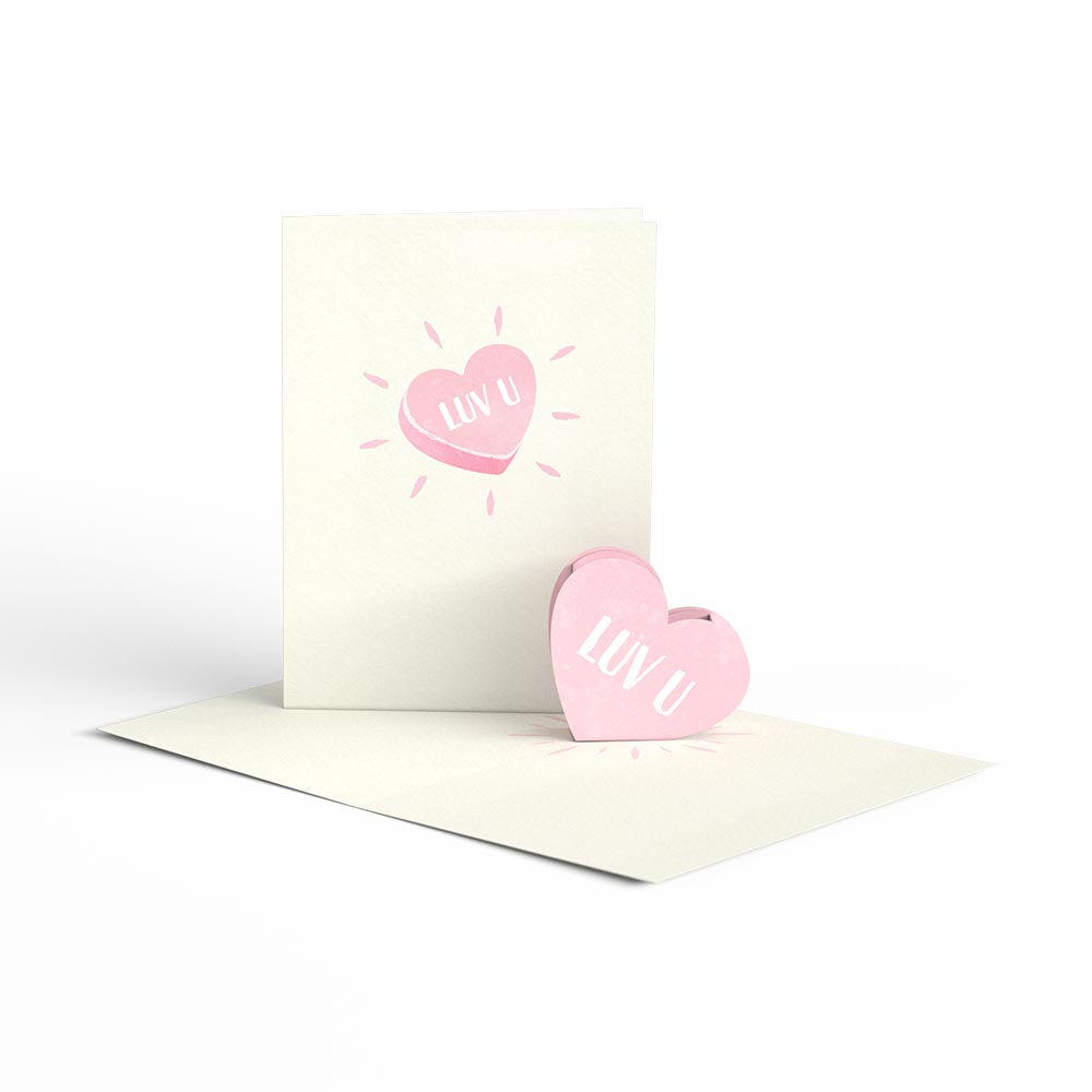 Love Hearts Notecards (Assorted 4-Pack)、mySite、solidvoid