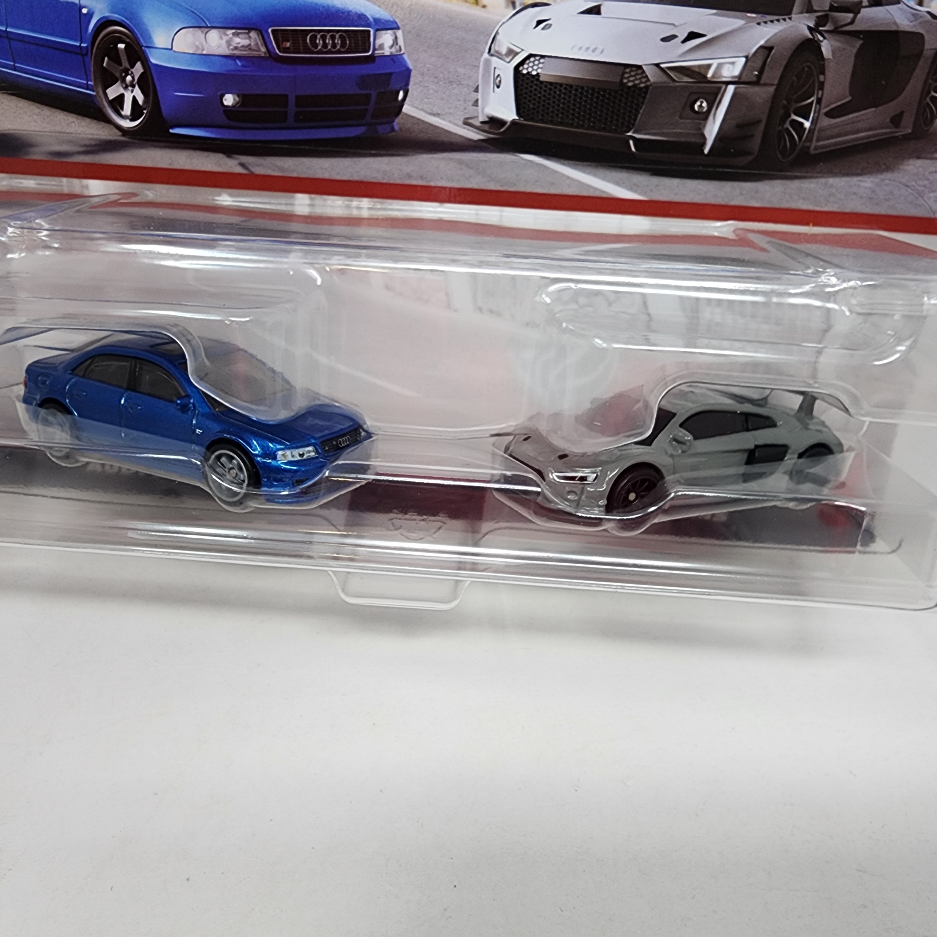 2-Pack * Audi S4 quattro & Audi R8 LMS * 2024 Hot Wheels 1:64 Scale Case P、mySite、hgirdovlk